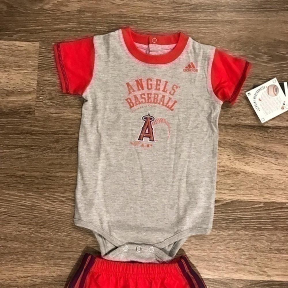 Infant Adidas Matching Set - Angels Baseball - Picture 3 of 4
